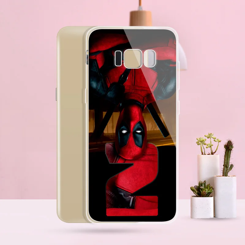 N014 Deadpool Lovely Soft TPU Silicone Cover For Samsung Galaxy A3 A5 A6 A7 A8 A9 M10 M20 S10 S10E Lite Plus 2017 2018 Case |