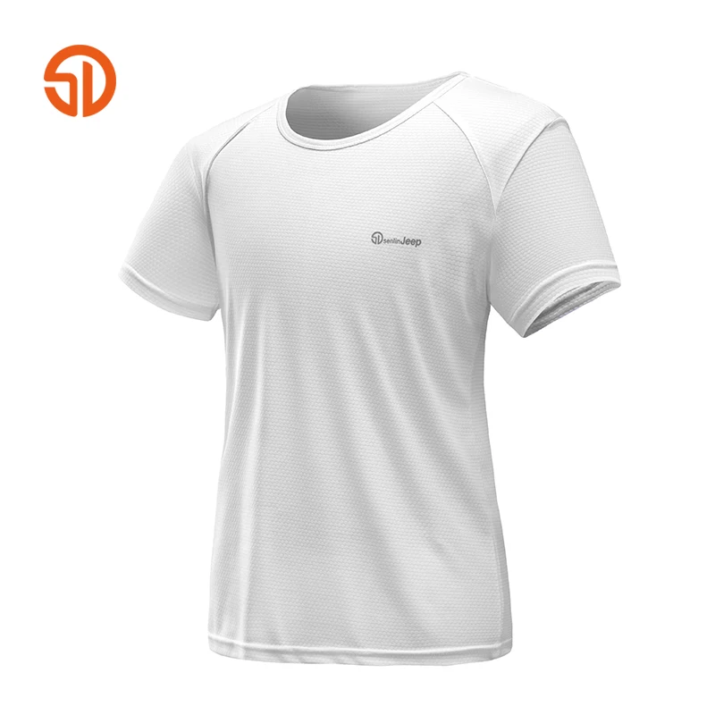 Quick dry мужская с Коротким рукавом Футболки Многоцветный полиэстер открытый