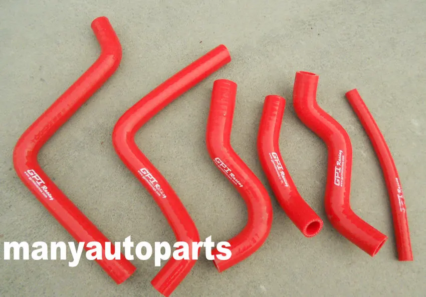 Для Honda CR125 CR 125 CR125R 2000 2001 2002 00 01 02 силиконовый шланг радиатора красный|radiator for honda|hose