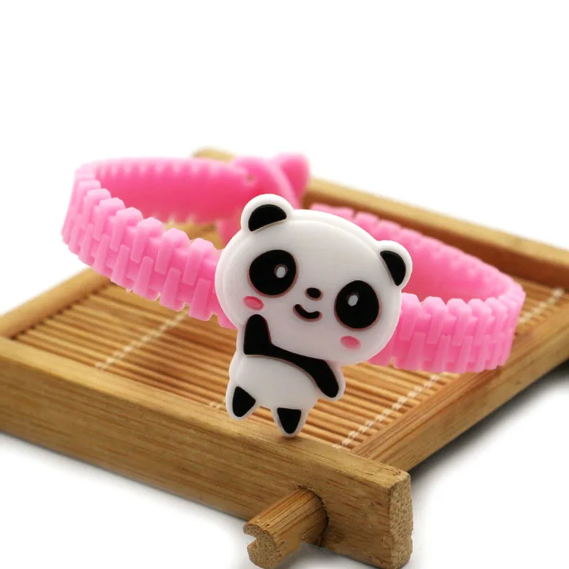 6 шт. детский резиновый браслет в виде панды|Сувениры для вечеринок| |