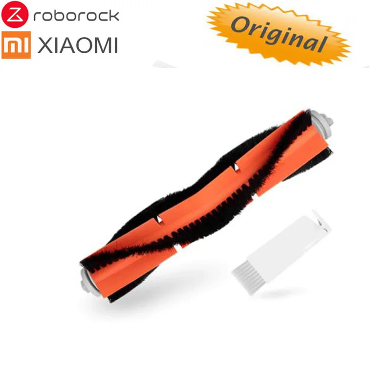 Оригинальная Xiaomi робот пылесос часть основная щетка, инструмент для очистки, основной рулон щетки для Mijia/Roborock Роботизированный пылесос