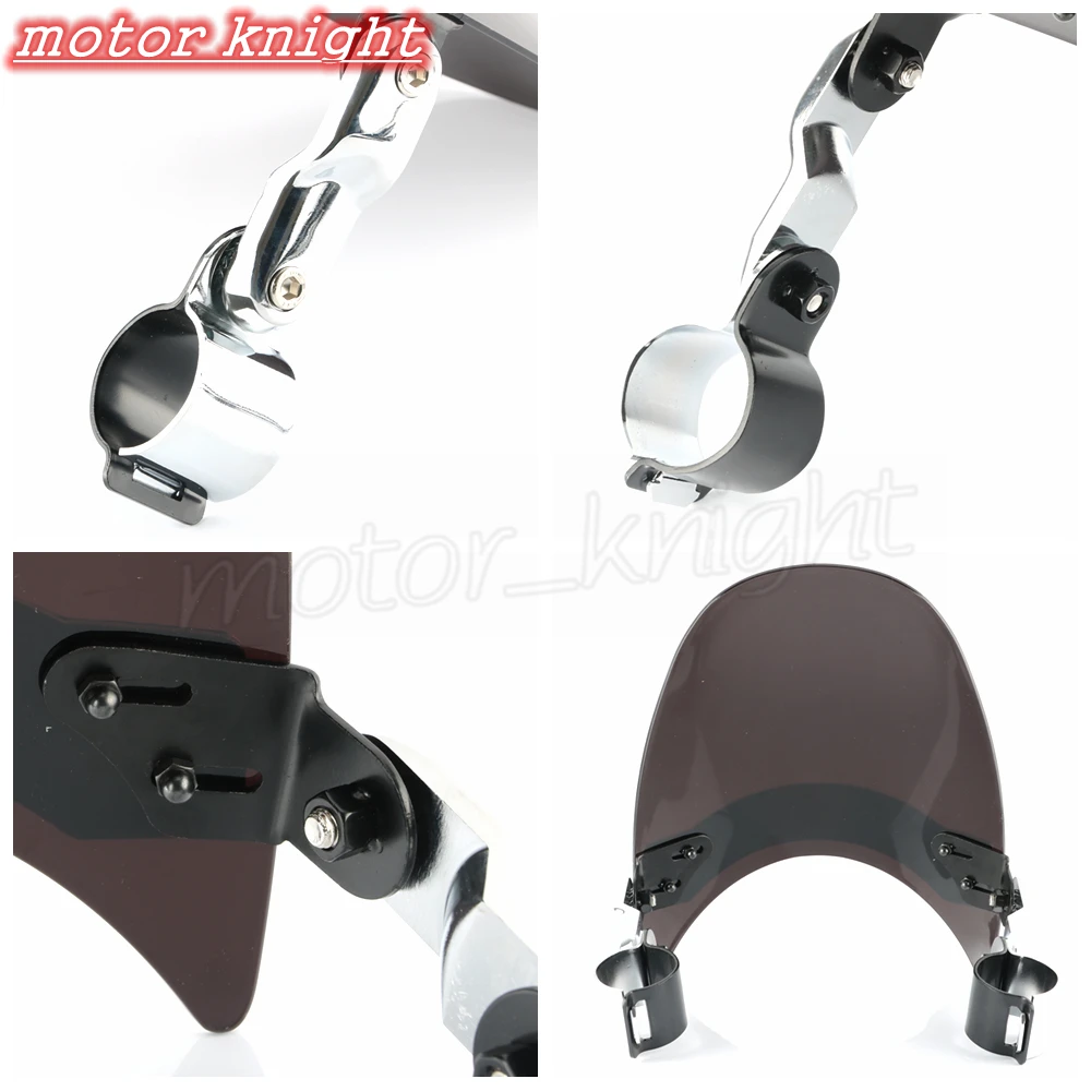 Темный оттенок ветрового стекла Flyscreen для HONDA VT1300CR/CS VTX1300C 2004-2014 VT1100C2 SHADOW A.C.E. 1995-99