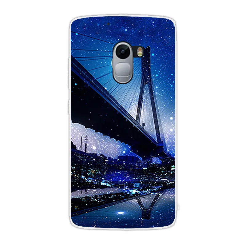 Чехлы для телефонов Lenovo Vibe K4 Note A7010 Funda силиконовый мягкий ТПУ Забавный Кот задняя