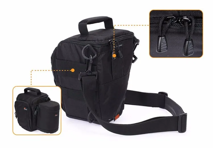 Быстрая Lowepro Toploader Zoom 50 AW Высокое качество цифровой зеркальной камеры сумка с водонепроницаемым чехолом
