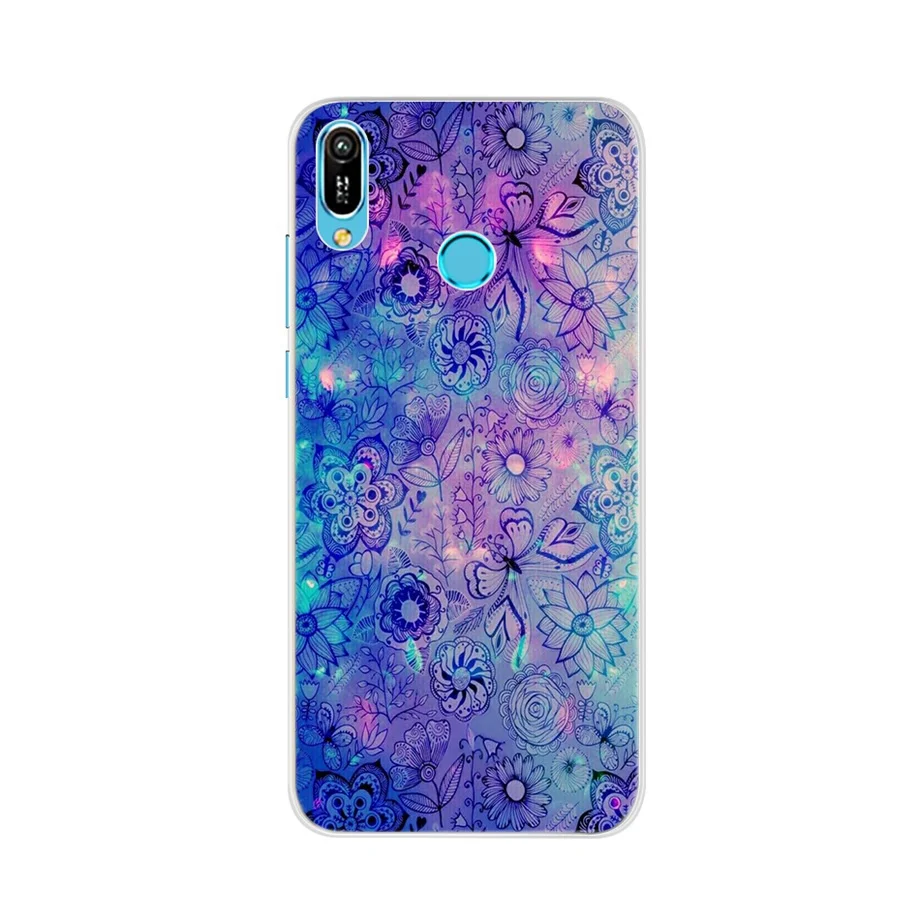 Для huawei Y6 чехол huawei Y6 силиконовый чехол мягкий чехол для телефона для huawei Y6 MRD-LX1 MRD-LX1F Y6 Prime Pro чехол