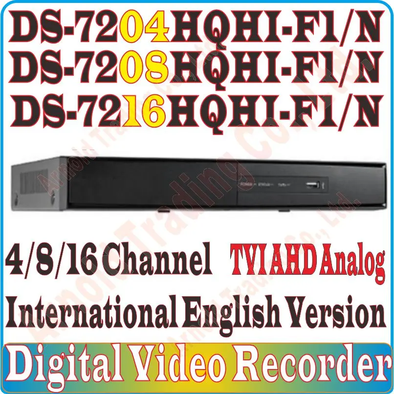 Eng-прошивка DS-7204/7208/16HQHI-F1/N 3MP TVI HD DVR DS-7204HQHI-F1/N DS-7208HQHI-F1/N DS-7216HQHI-F1/N HD-TVI/N/AHD/аналоговая