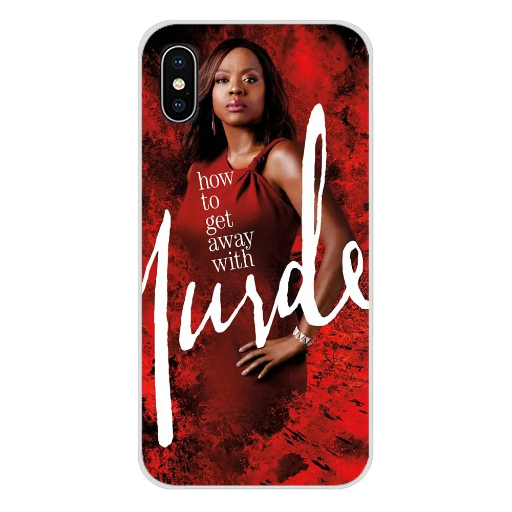 For Samsung Galaxy S4 S5 MINI S6 S7 edge S8 S9 S10 Plus Note 3 4 5 8 9 Accessories Skin Case fashion How to Get Away with Murder | Мобильные