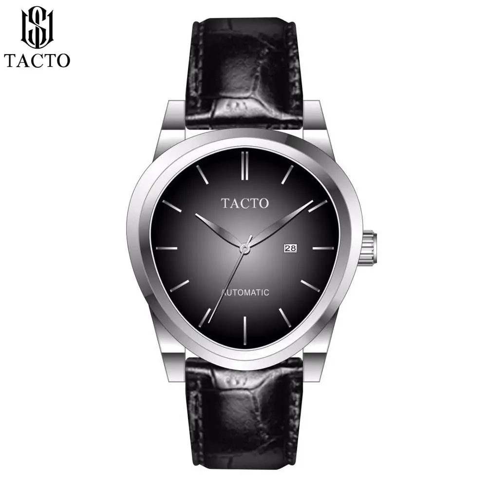 

TACTO Fashion Mens Wathes Miyota NH35 Automatic Mechanical Wrist watch Sapphire Crystal Waterproof Male Clock Relogio Masculino