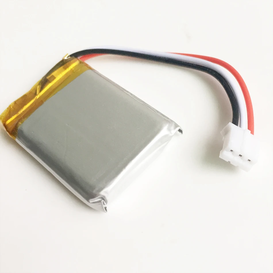 5x582535 3,7 V 500mAh литий-полимерная аккумуляторная батарея JST PH 2,0 мм 3Pin разъем для MP3 gps DVD bluetooth рекордер