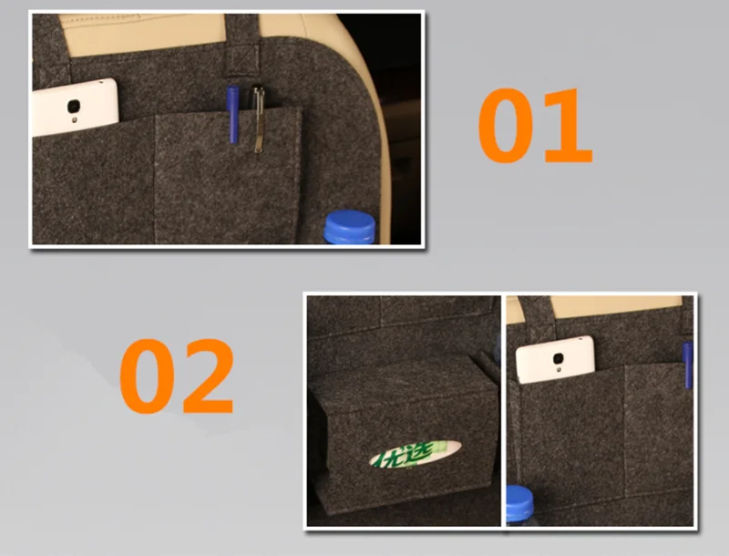 Автомобильная сумка для хранения 1 шт. заднее сиденье Toyota Camry Highlander RAV4 Crown Reiz Corolla