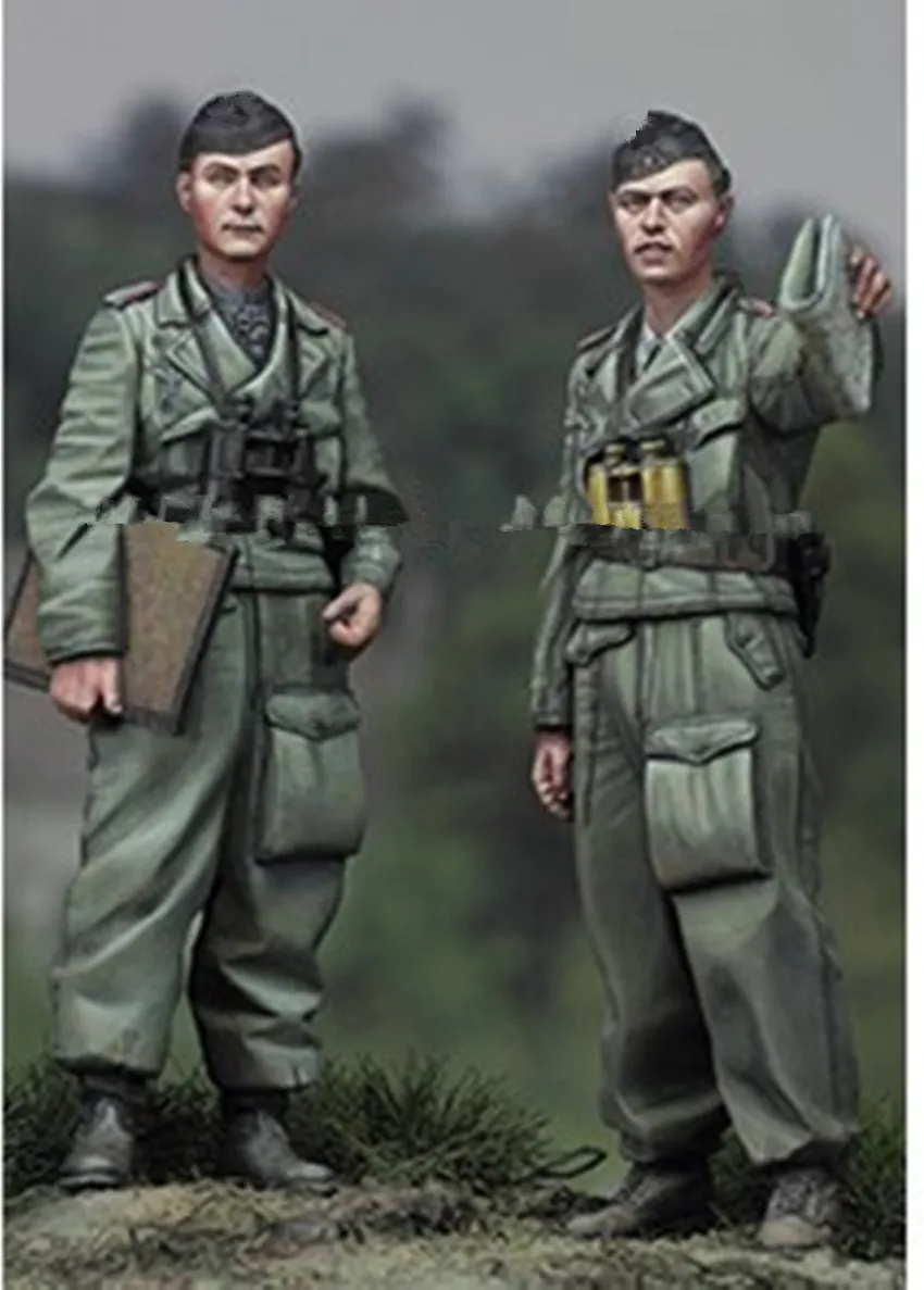 1/35 модельная фигурка из смолы в комплекте неразрисованная A14 | Игрушки и хобби