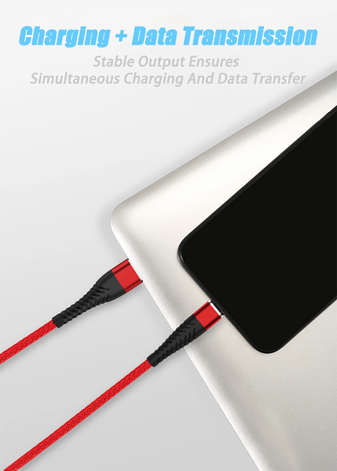 Нейлоновый Кабель Micro-USB в оплетке синхронизации данных USB кабель зарядного устройства для samsung huawei Xiaomi type C Android телефон провод для быстрого заряда шнур