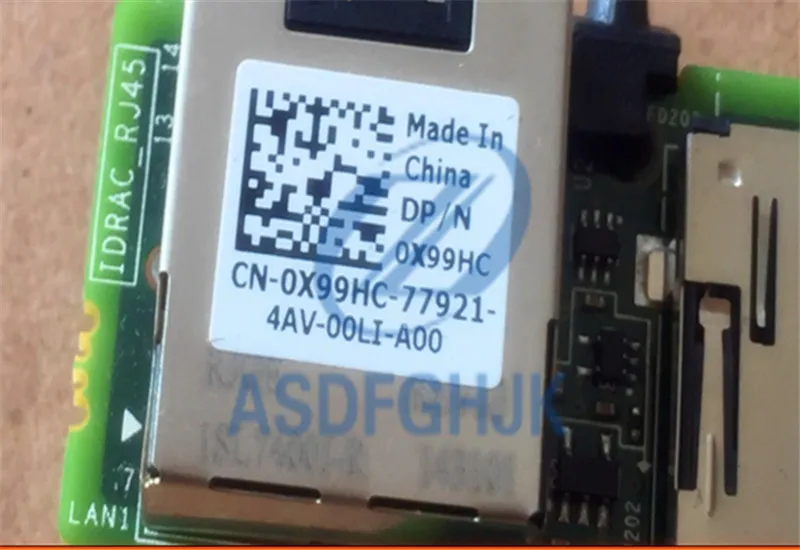 Оригинал для Dell iDRAC8 R430 T430 R530 дистанционный модуль карты PowerEdge X99HC 0X99HC 100% ТЕСТ ОК |