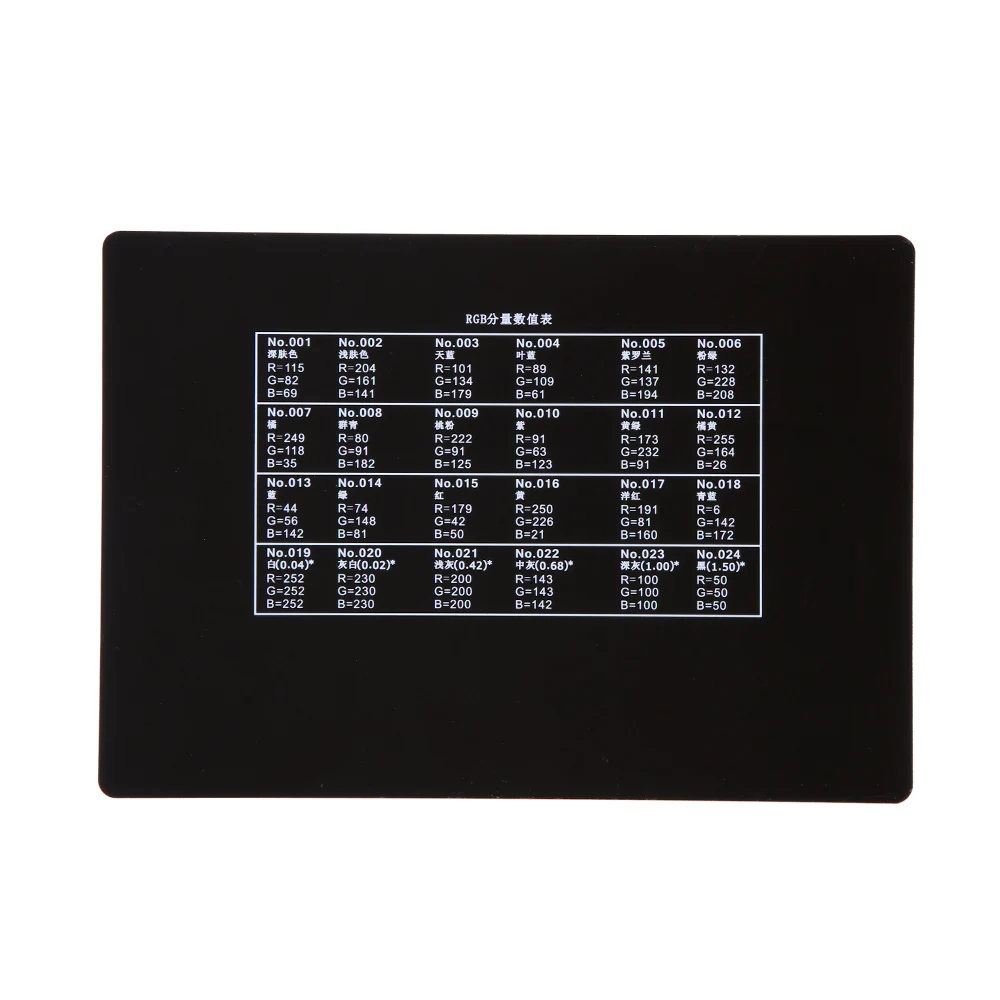 Профессиональная фотография 24 Цвета Палитра тестовые аксессуары для фотостудии