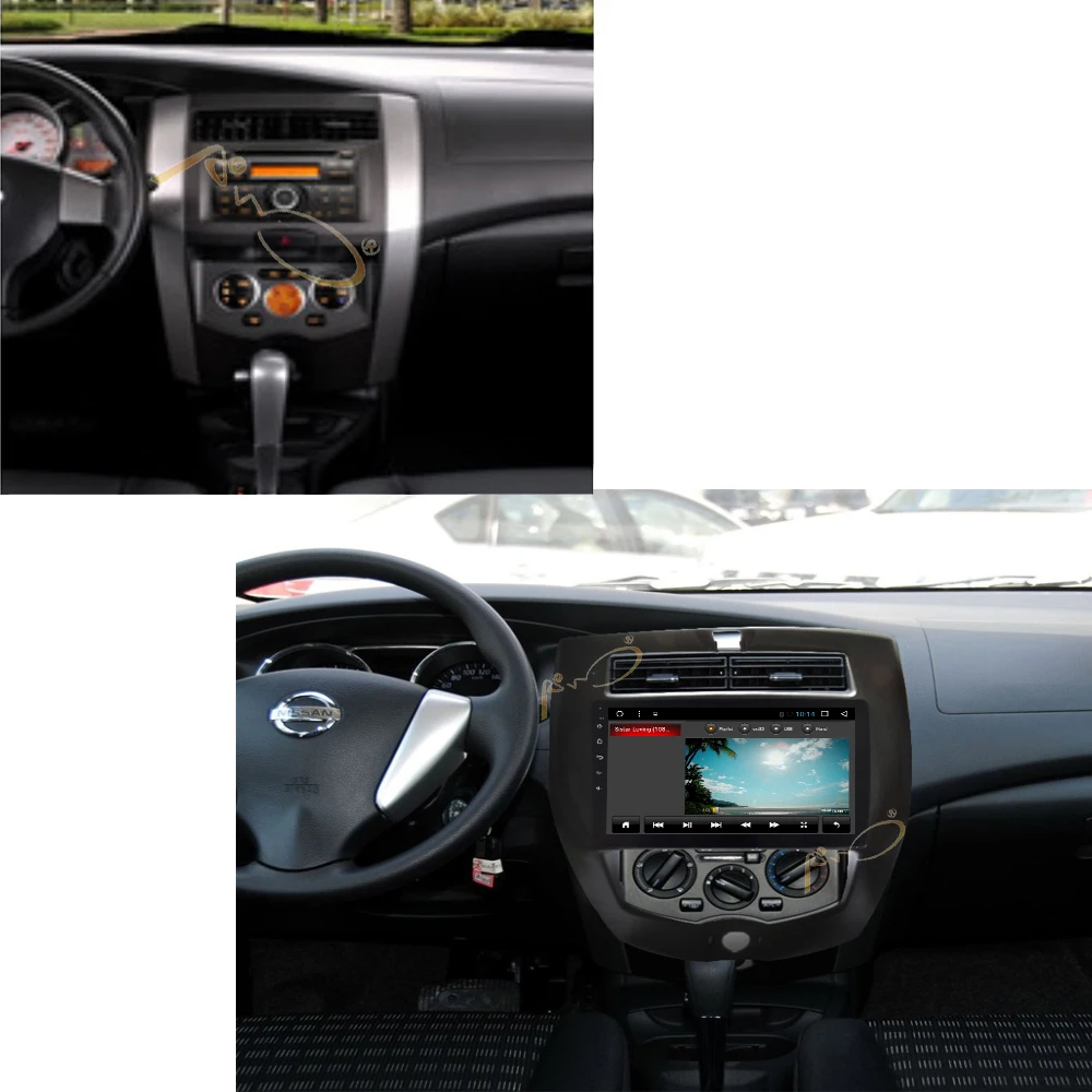 Android 7 1 Автомобильный GPS радио плеер Navi для Nissan Livina 2007 2016 автомобильный аудио