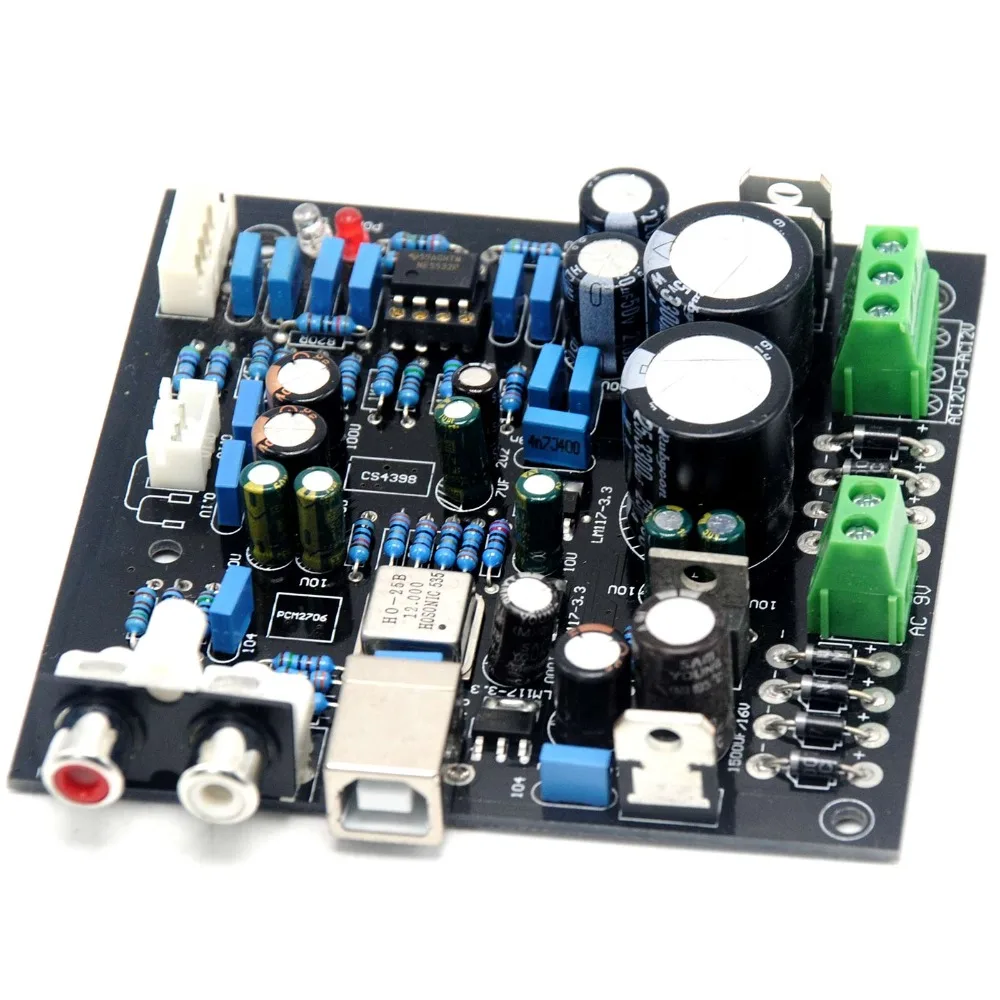 DAC Собранный PCM2706 + CS4398 USB декодер сборная плата | Электроника