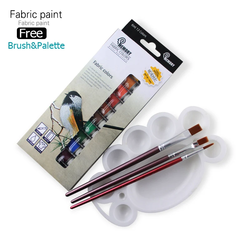 Бренд памяти профессиональная текстильная ткань Набор для рисования