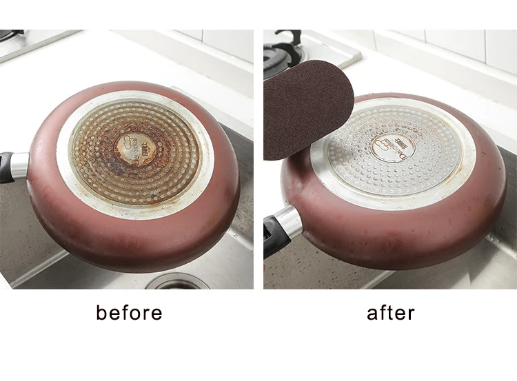 Волшебная губка для кухни щетка с ручкой обеззараживания плитки мытья горшка