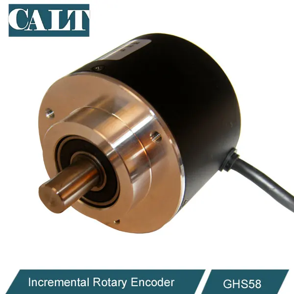 CALT GHS58 cable side line driver output ABZ phase rotary encoder 1000 1024 2000 2048 2500 3000 3600 5000ppr