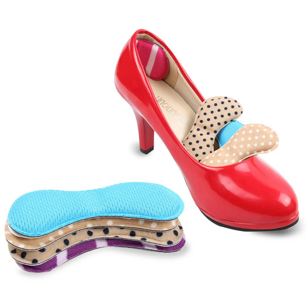 1 пара мягкая стелька из губки обувь на высоком каблуке накладка пятку