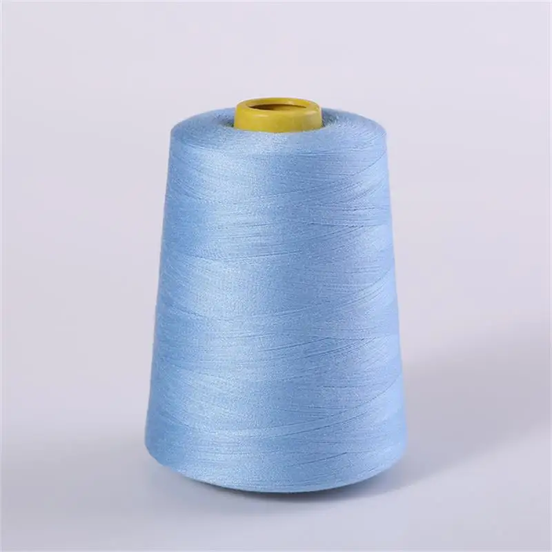 Швейная нить 8000 ярдов промышленная швейная машина оверлок из полиэстера для