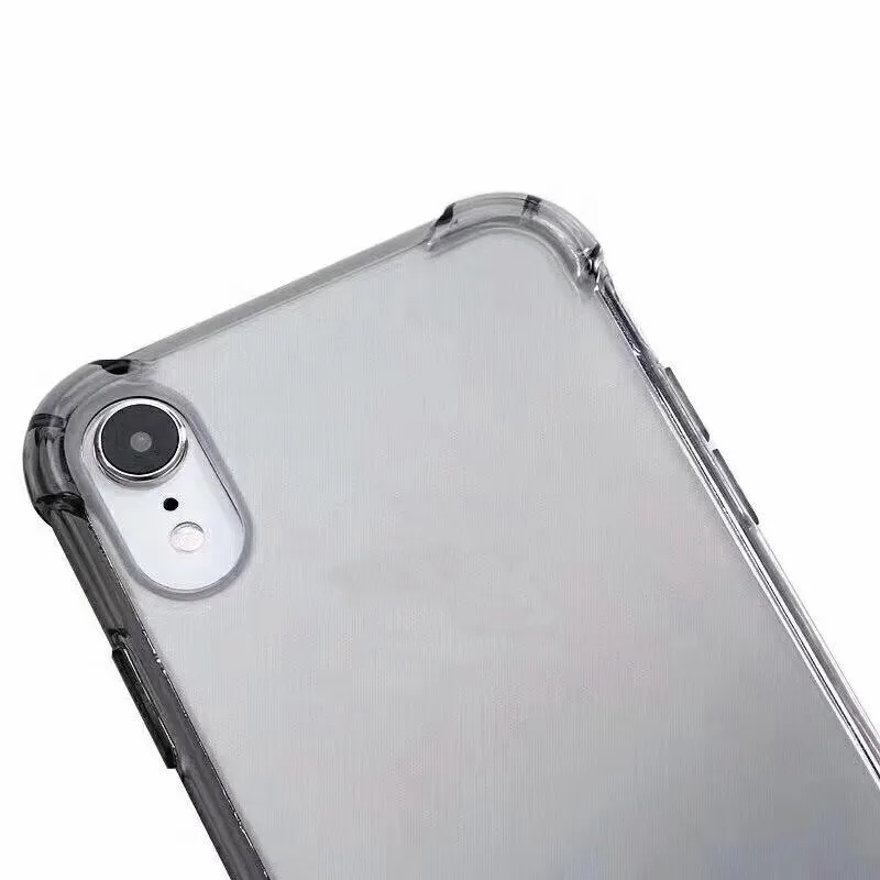 Мода ударопрочный чехол для iPhone X XS MAX XR прозрачный силиконовый из мягкого ТПУ Iphone