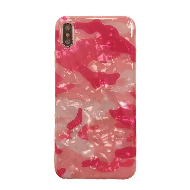 Модный Камуфляжный силиконовый чехол для Iphone 66s 78 78plus x/Xs Xr Xsmax модный