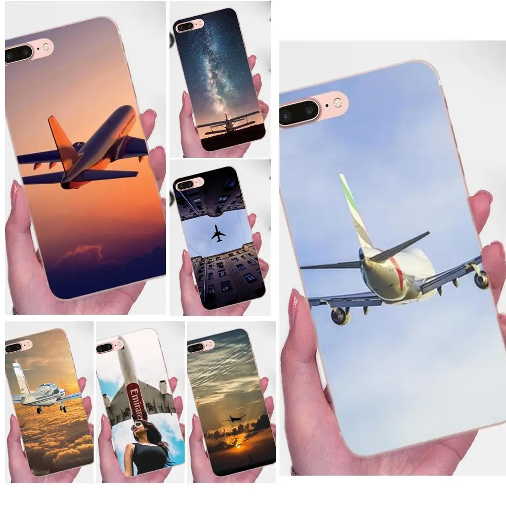 Самолет на Sunrise Aircraft самолет для Xiaomi Note 3 4 Mi3 Mi4 Mi4C Mi4i Mi5 Mi 5S 5X 6 6X 8 SE A1 Max Mix 2 Мягкая