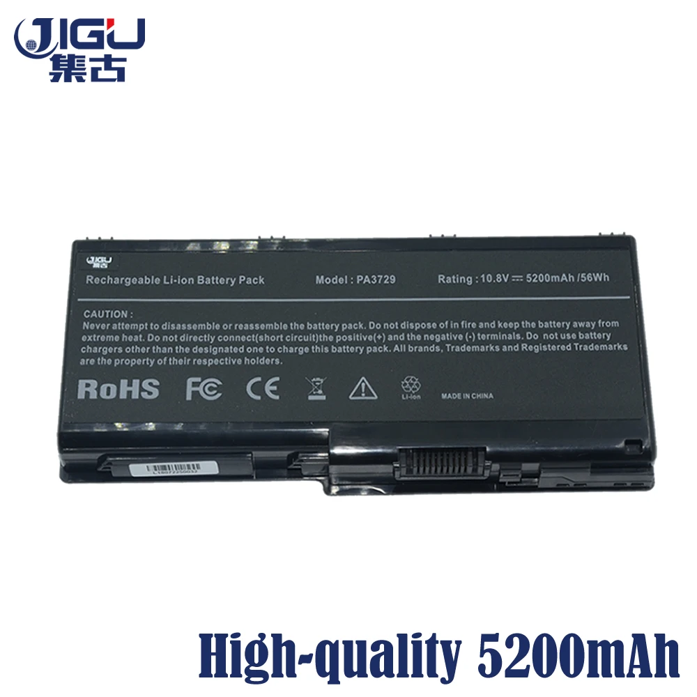 JIGU Аккумулятор для ноутбука Toshiba PA3729U 1BRS PABAS207 PA3730U 1BAS Dynabook Qosmio GXW/70LW X505 Q8100X|battery for