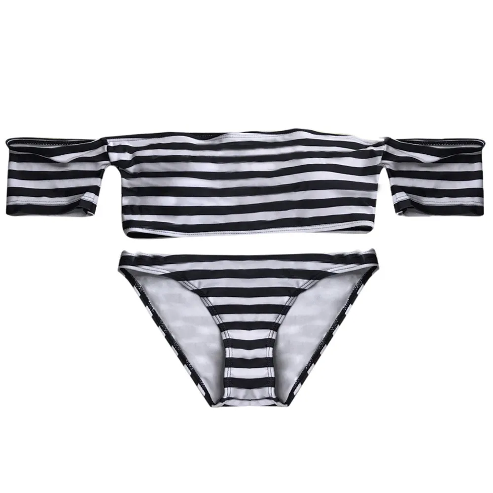 Летний стильный женский комплект бикини пуш ап новый ретро бразильский мягкий