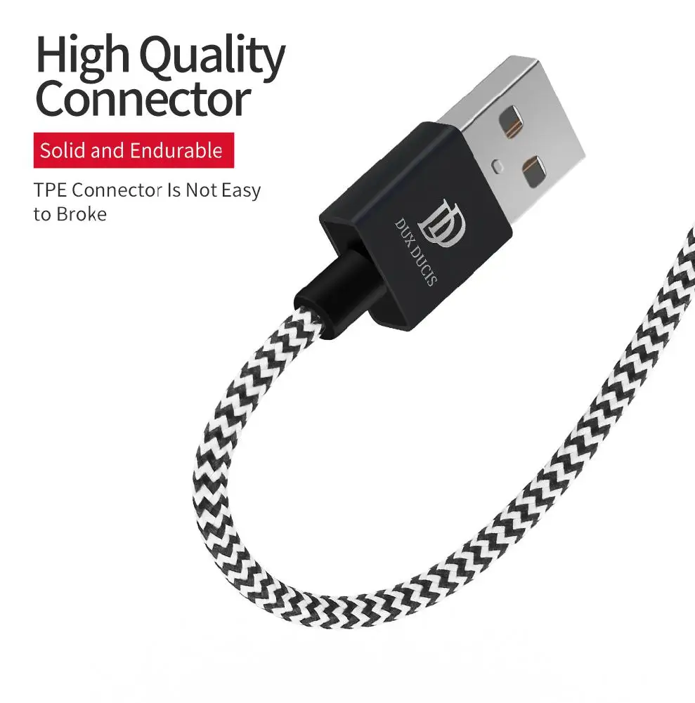 EastVita DUX DUCIS K-ONE Портативный Тип-C кабель Micro USB и Тип C с нейлоновой оплеткой Зарядное