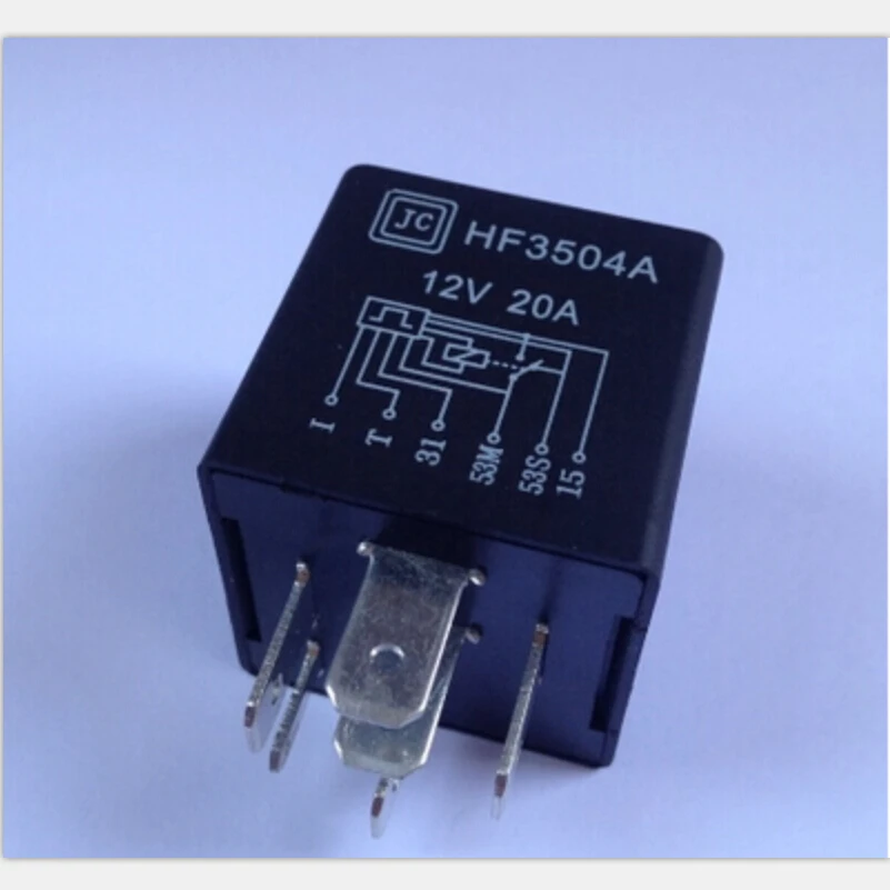 Бесплатно shhipping HF3504 Прерывистый стеклоочиститель реле Автомобильные 6Pin 12 В Реле
