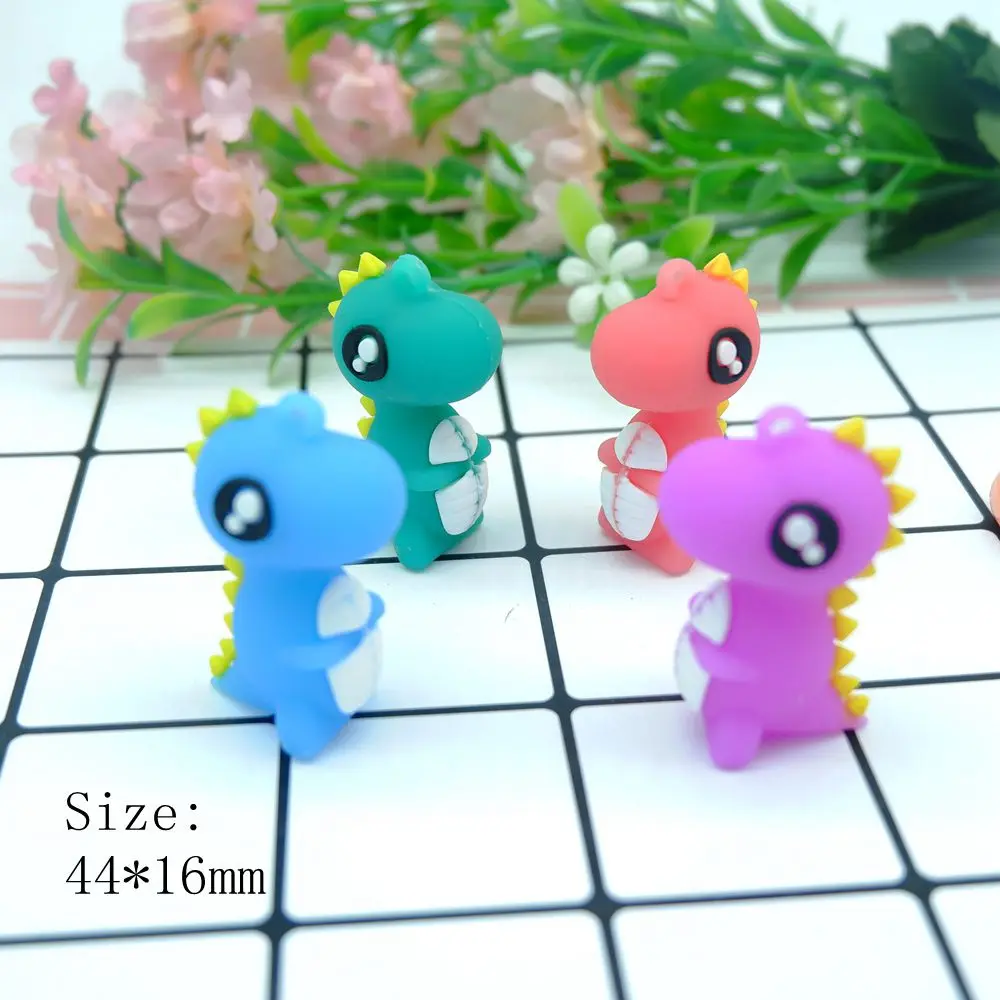 Kawaii большой динозавр подвески для DIY украшения брелок изготовления ювелирных