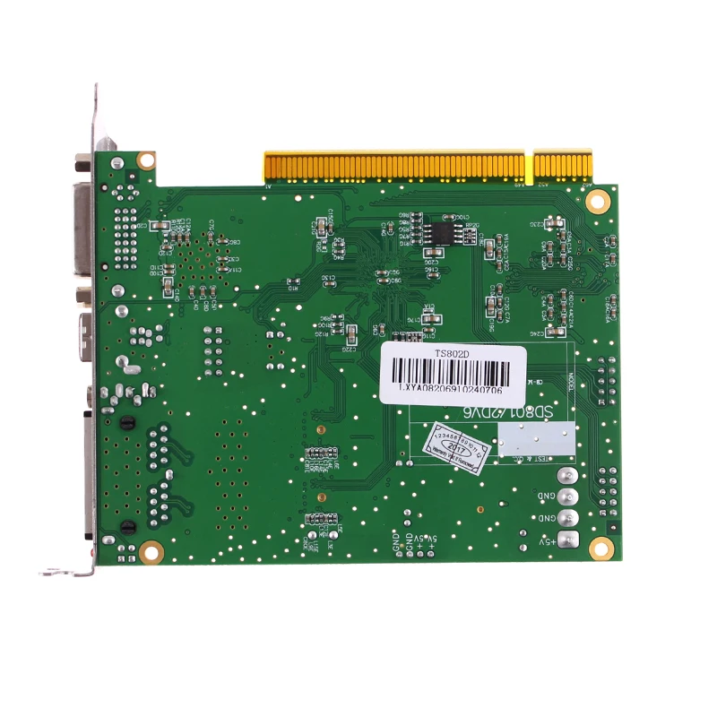 Linsn TS802D система управления Отправка карты для большой полноцветный светодиодный