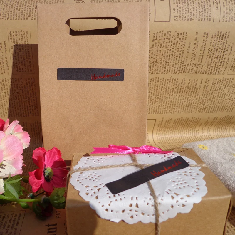 108 шт длинный прямоугольник винтажная черная печать ручной работы наклейка