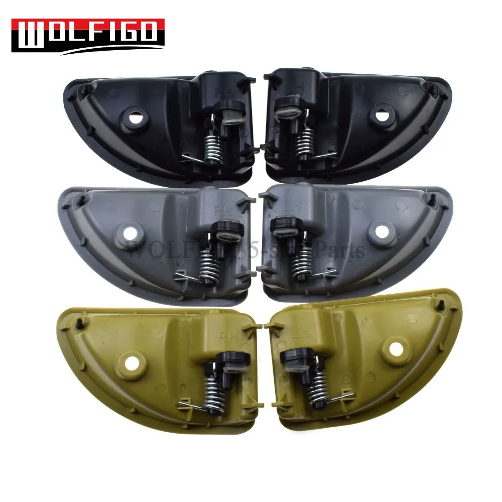 WOLFIGO 82002478 2 шт. для Renault Kangoo 97-07 Twingo 93-07 дверные ручки межкомнатные левые и правые 8200259376,8200259377