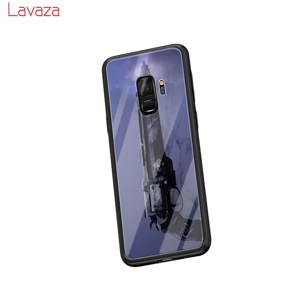 Lavaza Destiny 2 закаленное Стекло чехол для Samsung Galaxy S8 S9 S10 плюс S7 края Примечание 8 9 Мягкие TPU крышка