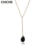 hot sale designer simple cheap long pendant lava stone diffuser custom necklace for women