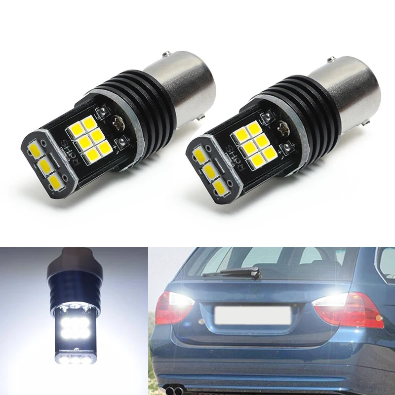 2x1156 3030 светодиодные чипы Cree задний фонарь заднего хода для BMW E30 E36 E46 F30|Фара авто в