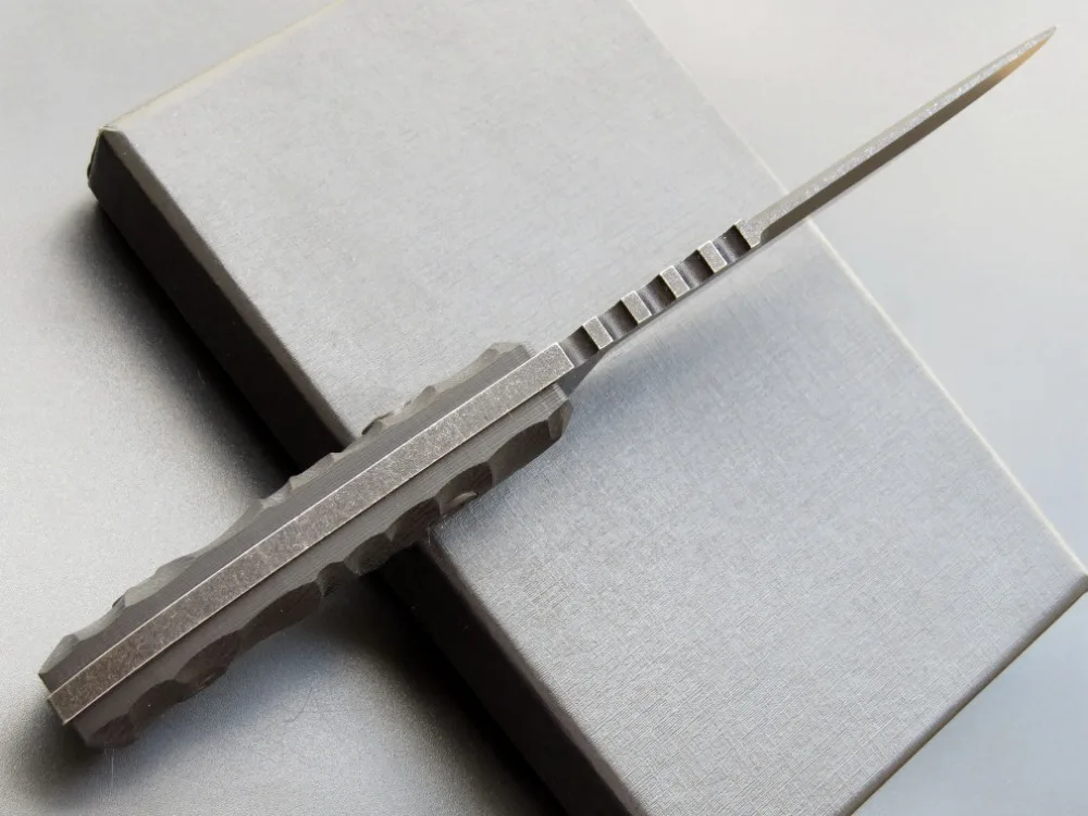 Нож Eafengrow EF100 с фиксированным лезвием тактический клинок из стали 440с и рукояткой