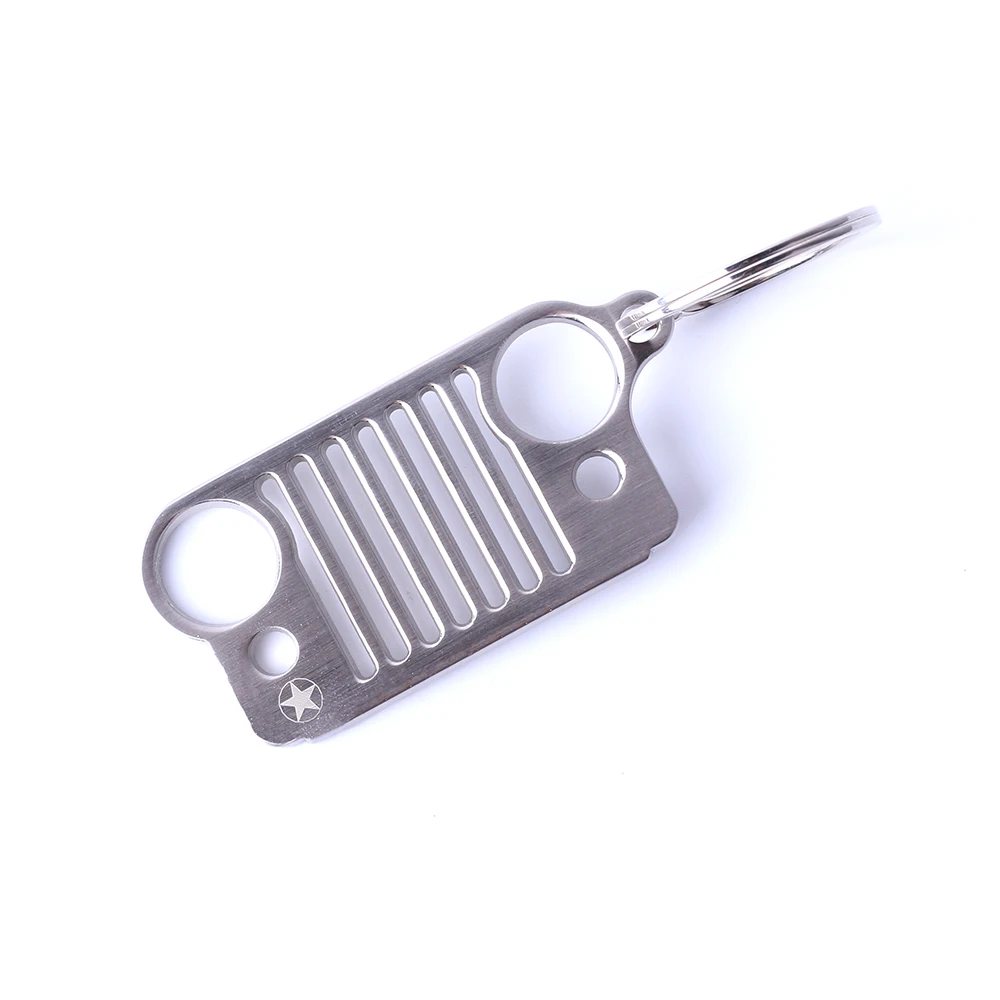 Новинка 2018 стильный брелок из нержавеющей стали с американским флагом для