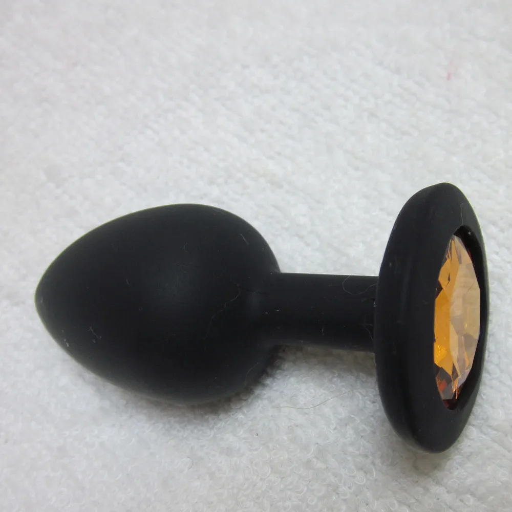 Couple Sexy Toys Anal Plug Crystal Colour Silica Gel Backyard Hitch Men Woman Adult Products |