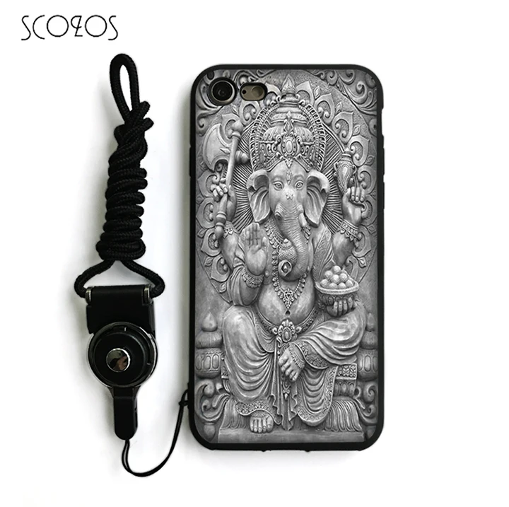 SCOZOS ganesha Силиконовый ТПУ мягкий чехол для телефона IPhone X 5 5S Se 6 S 7 8 Plus # na82 |