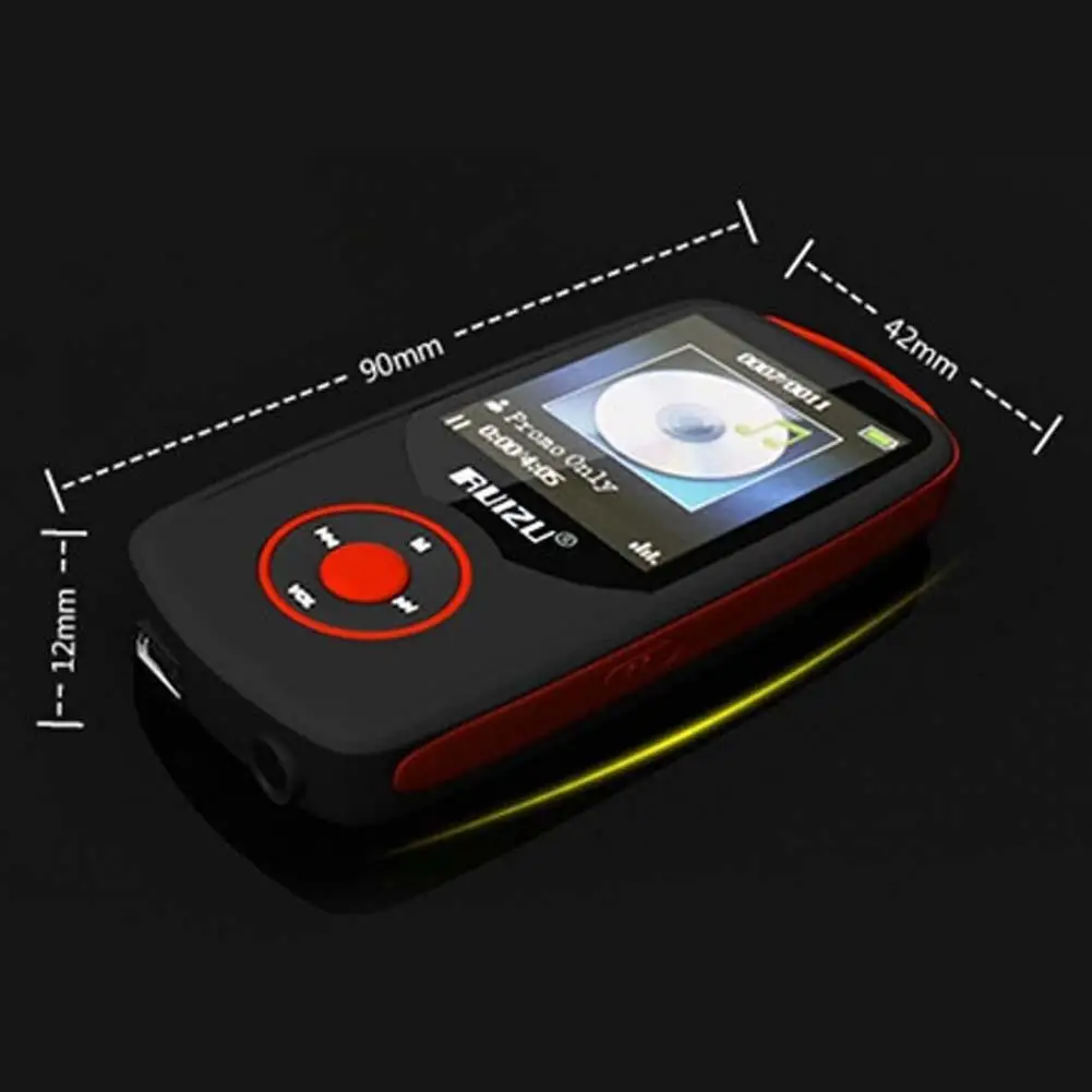 Музыкальный плеер RUIZU X06 обновленная версия 4 Гб MP3 с 1 8 дюймовым экраном высокое