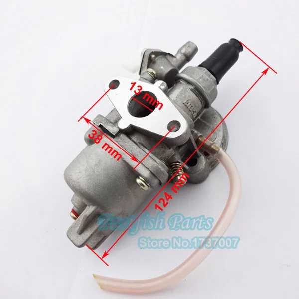 40-6 13 мм Карбюратор Carb &amp 44 воздушный фильтр Золотой стек для 47cc 49cc Mini Moto ATV Go Kart Pocket