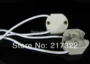 Керамический патрон для лампы G12, керамический патрон для лампы G12, патрон для лампы HID, патрон для лампы с кабелем 20 см, патрон G12