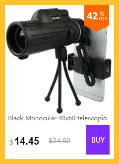 Монокуляр 10x42 высокой мощности телескоп HD зум оптический Spyglass светильник ночного видения военный HD Профессиональный охотничий инструмент