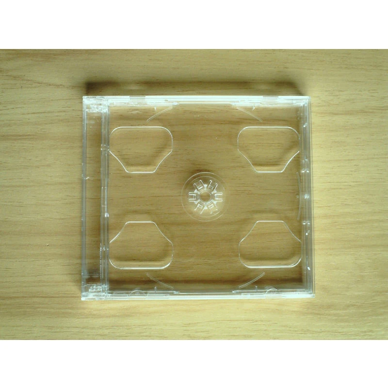 1 шт. новый стандартный прозрачный чехол с 2 дисками для дисков и CD|holds| |