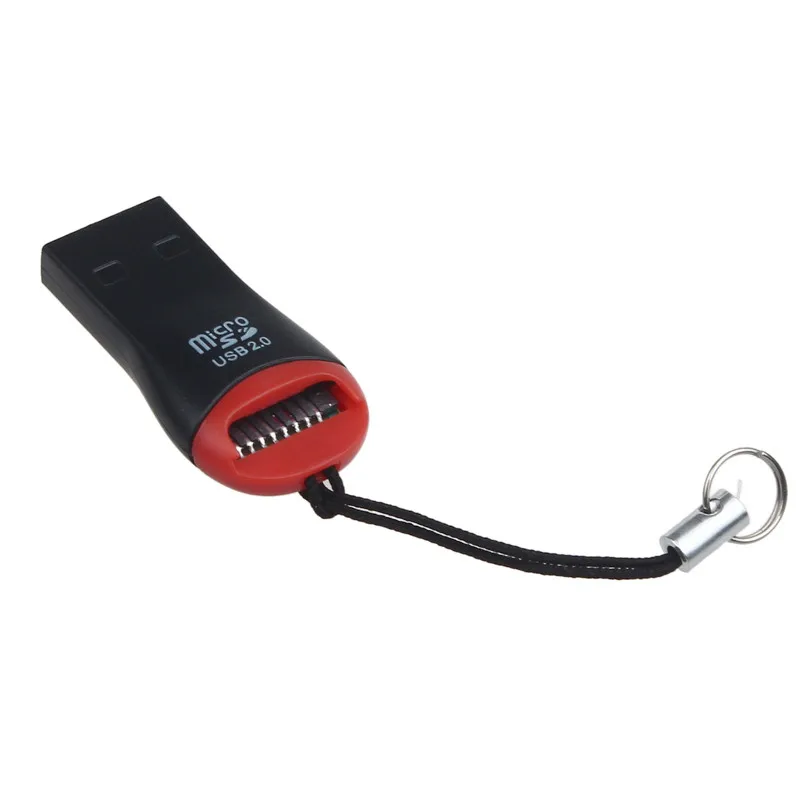 Лучшая цена новый высокоскоростной USB 2 0 Mini Micro SD T-Flash TF M2 Устройство для чтения