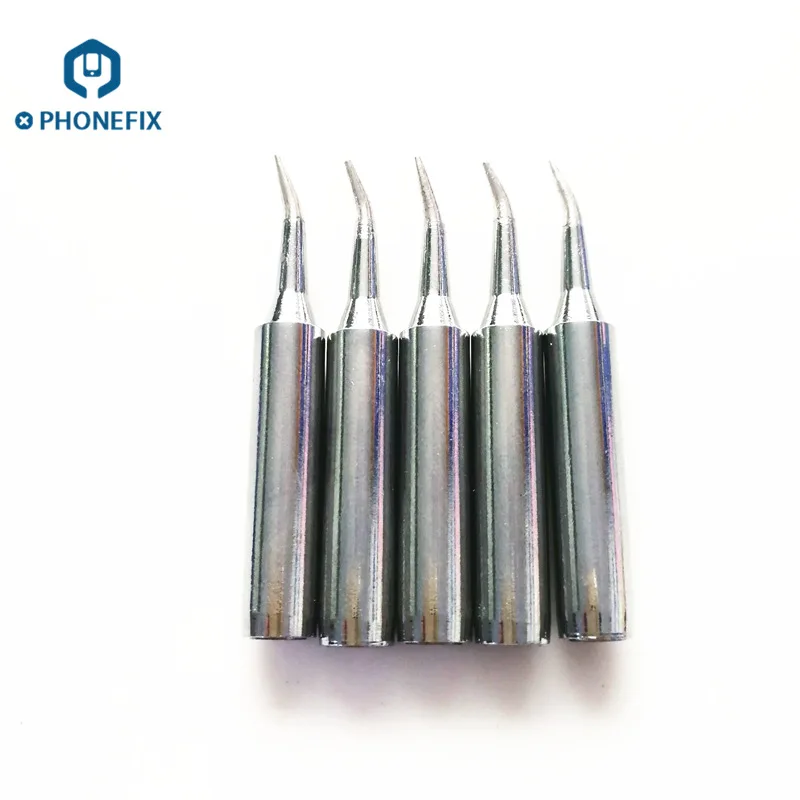 PHONEFIX 5 шт./лот Bent Tip 900M T IS жало паяльника паяльник для Мобильный телефон планшет